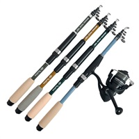 BEGINS PACK 180【振り出しコンパクトロッドとナイロン付きスピニングリールのセット/釣り入門におすすめ/竿とリールのセット】